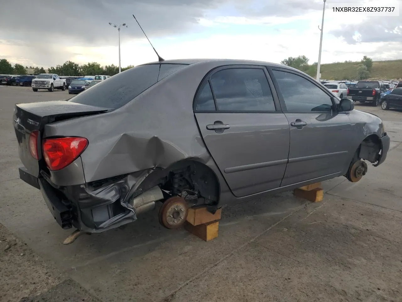 2008 Toyota Corolla Ce VIN: 1NXBR32EX8Z937737 Lot: 64158844