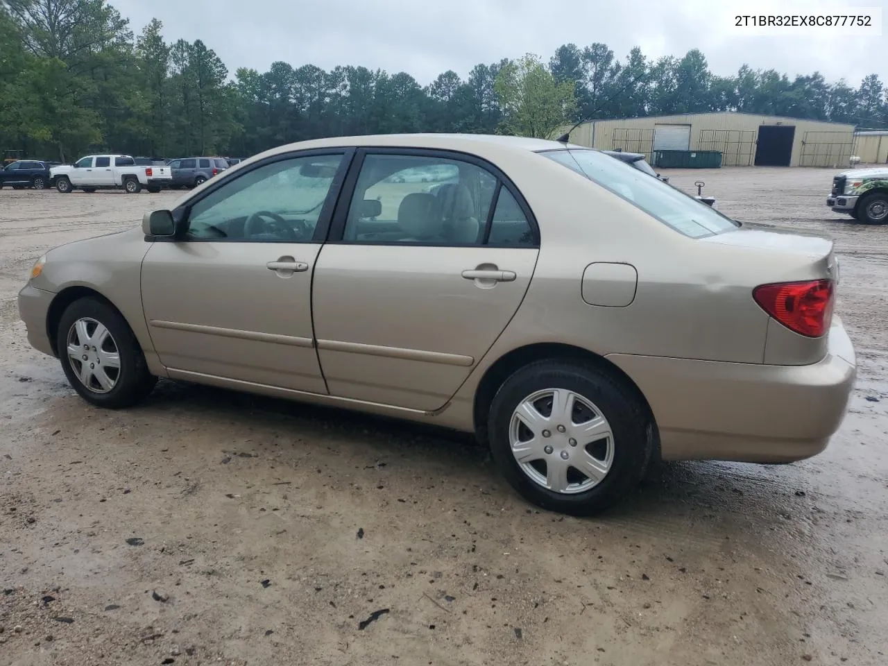 2008 Toyota Corolla Ce VIN: 2T1BR32EX8C877752 Lot: 64261344