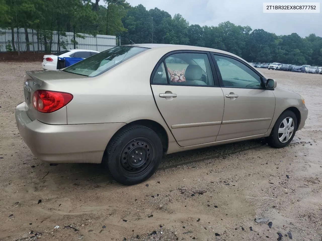 2008 Toyota Corolla Ce VIN: 2T1BR32EX8C877752 Lot: 64261344