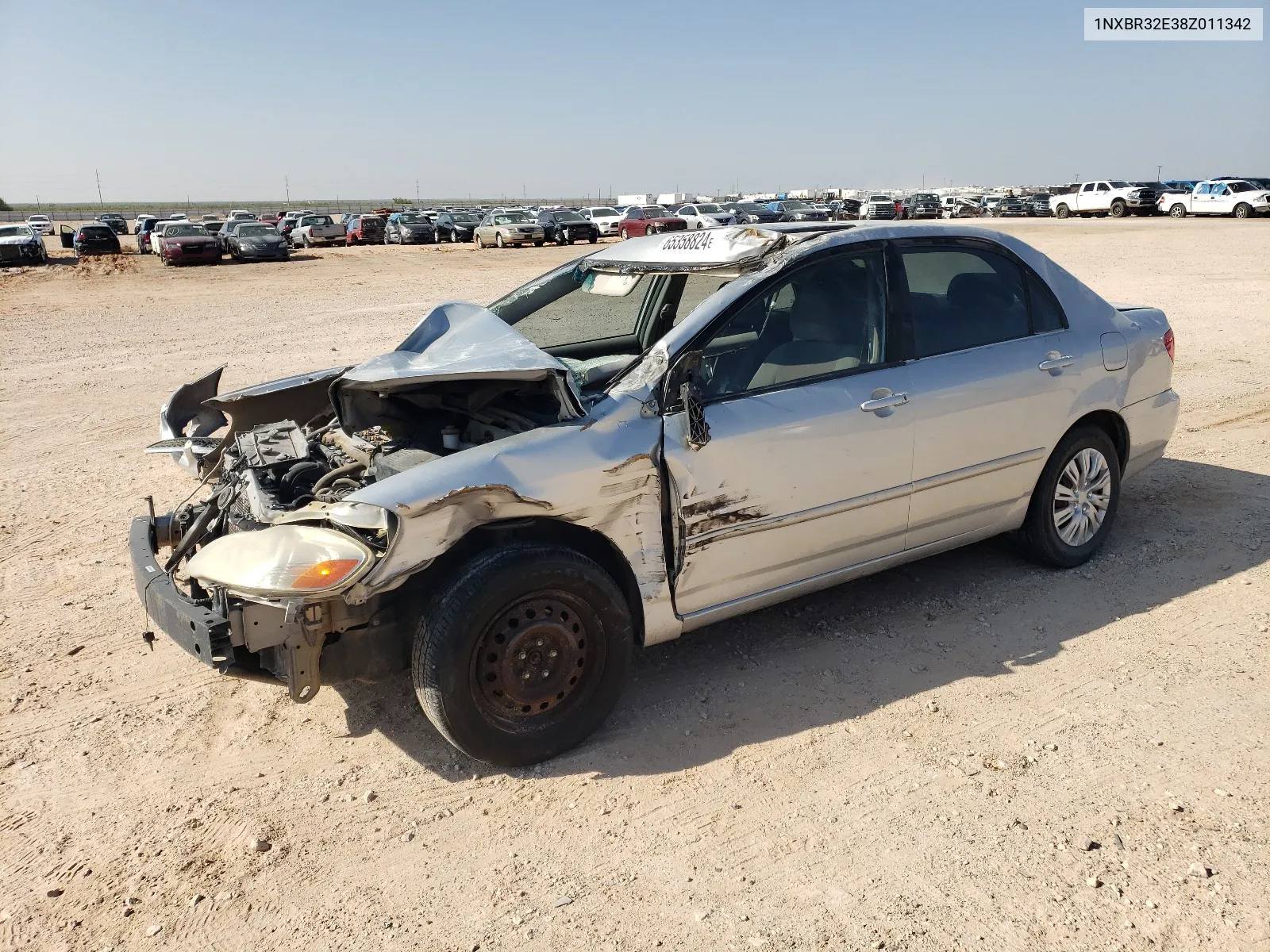 1NXBR32E38Z011342 2008 Toyota Corolla Ce