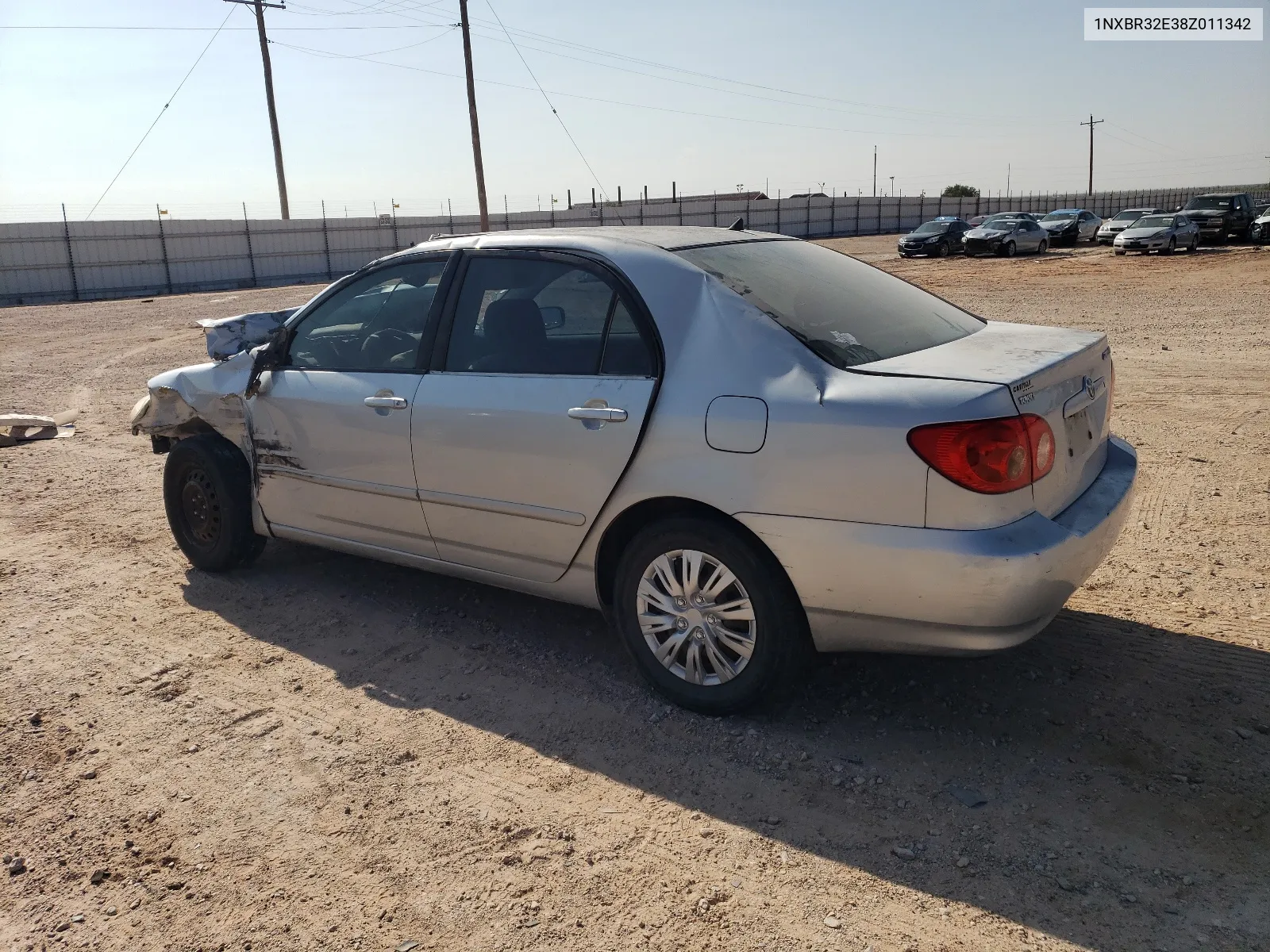 2008 Toyota Corolla Ce VIN: 1NXBR32E38Z011342 Lot: 65358824