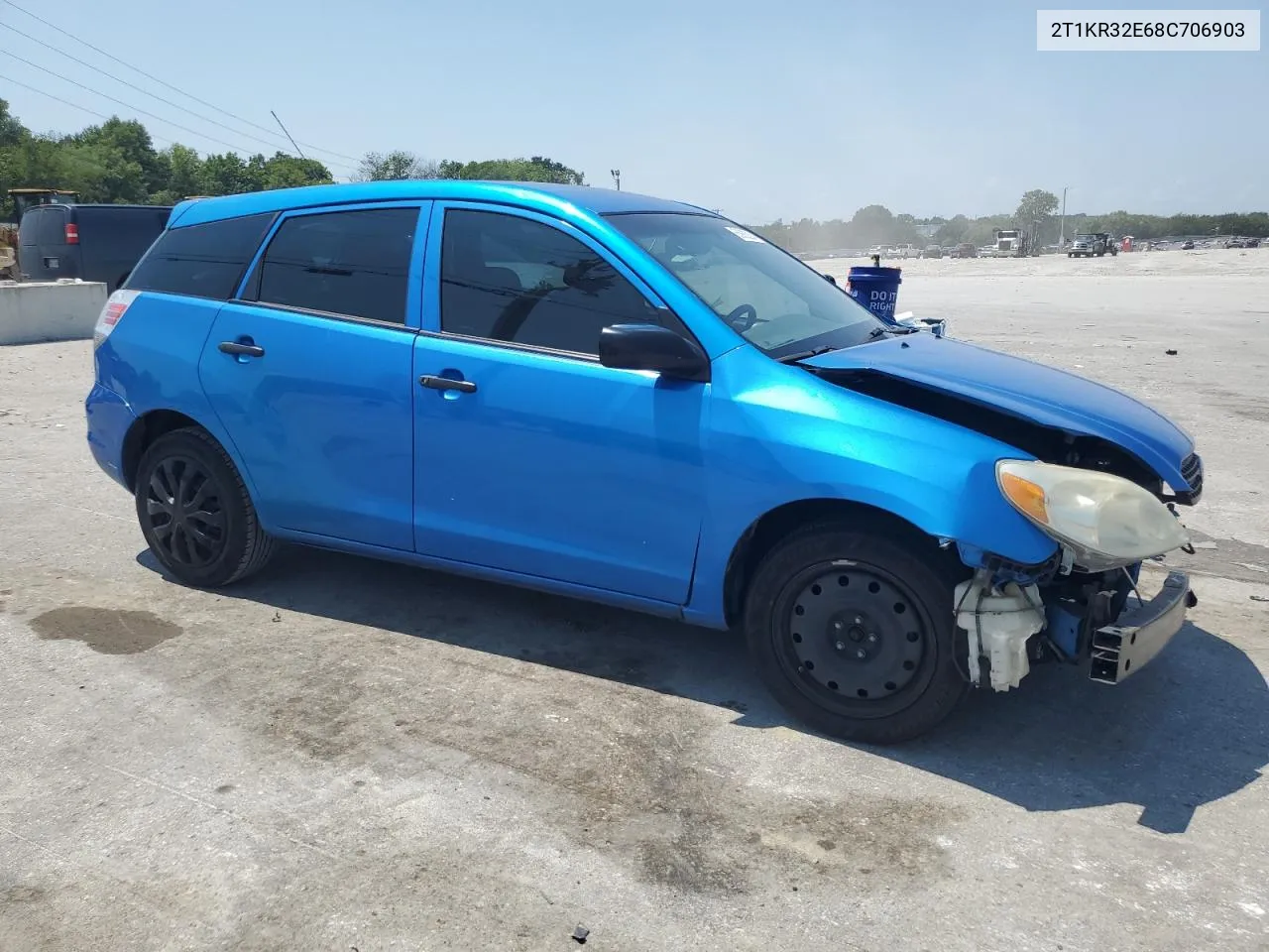 2008 Toyota Corolla Matrix Xr VIN: 2T1KR32E68C706903 Lot: 65935294