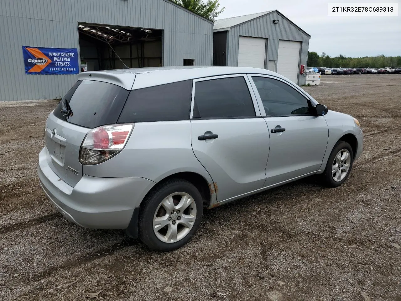 2T1KR32E78C689318 2008 Toyota Corolla Matrix Xr