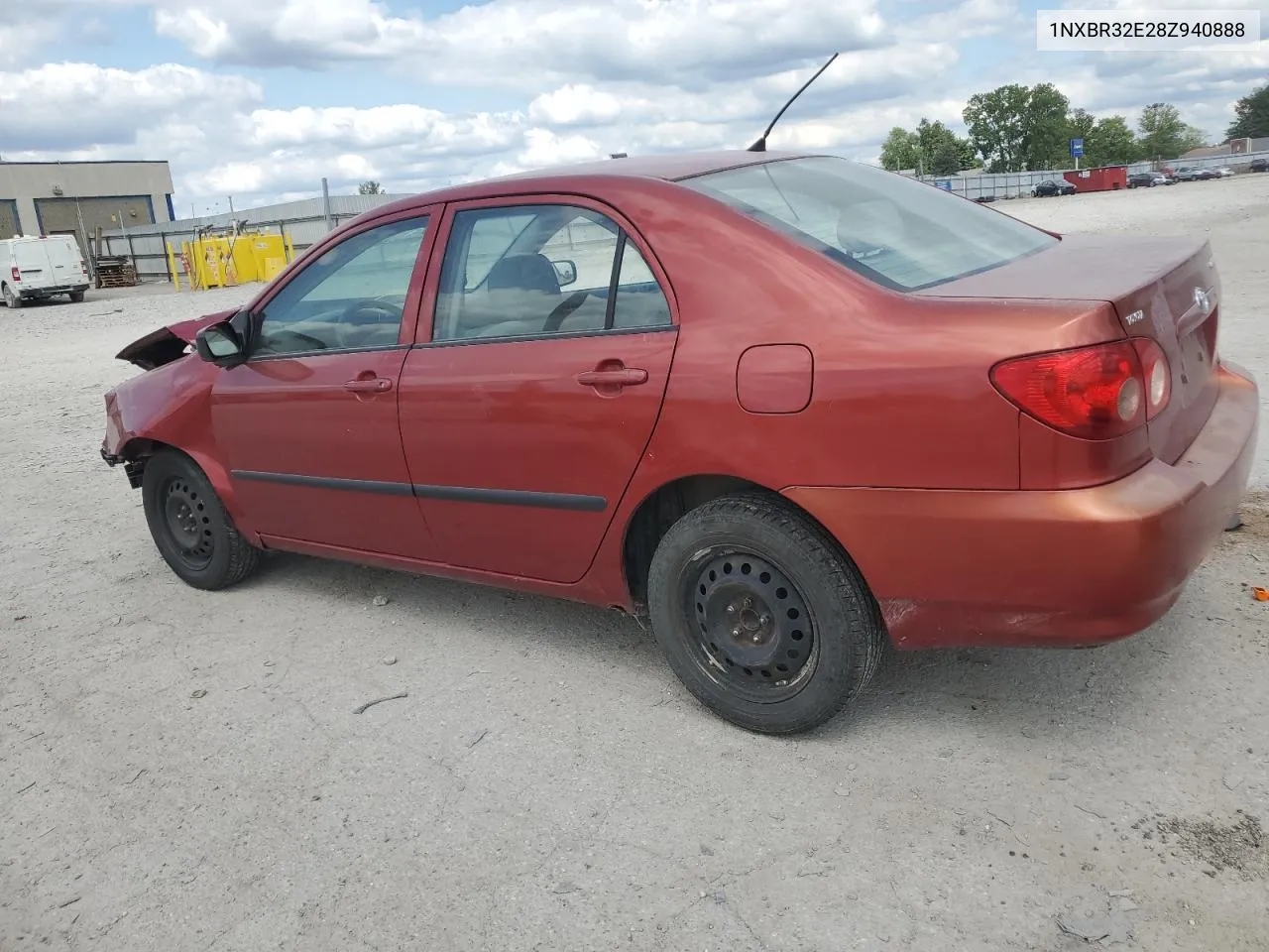 2008 Toyota Corolla Ce VIN: 1NXBR32E28Z940888 Lot: 66329984