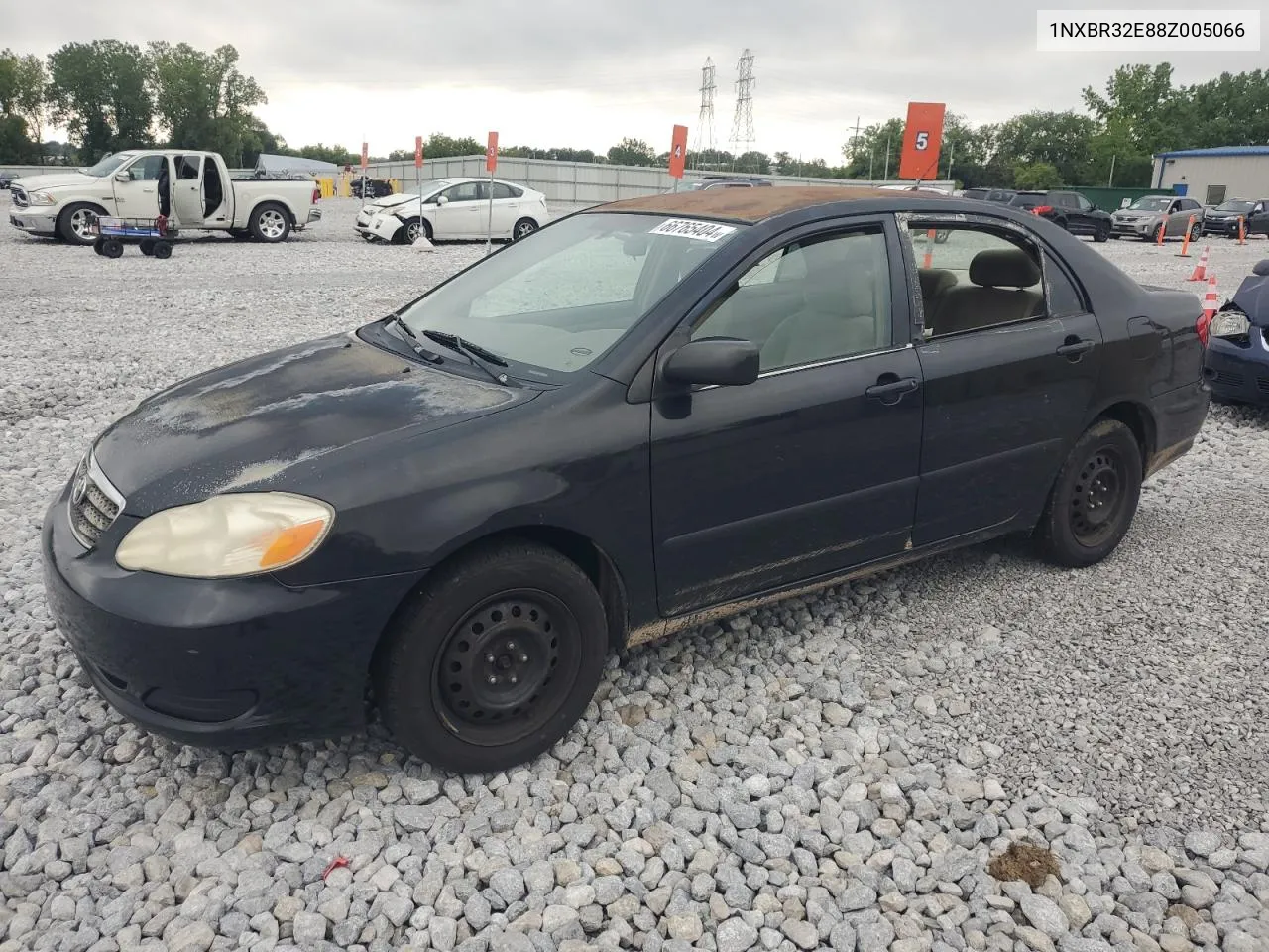 2008 Toyota Corolla Ce VIN: 1NXBR32E88Z005066 Lot: 66765404