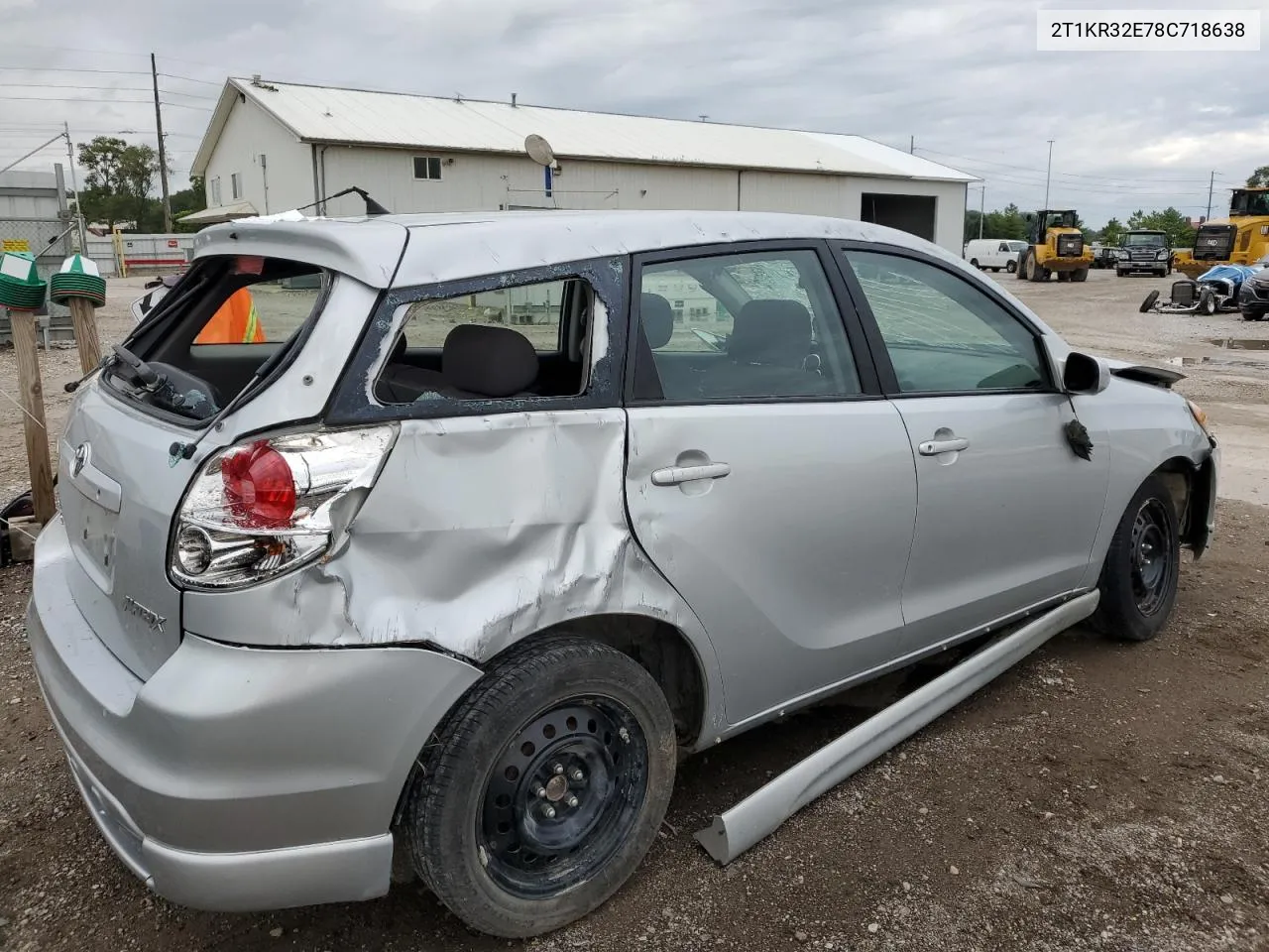 2T1KR32E78C718638 2008 Toyota Corolla Matrix Xr