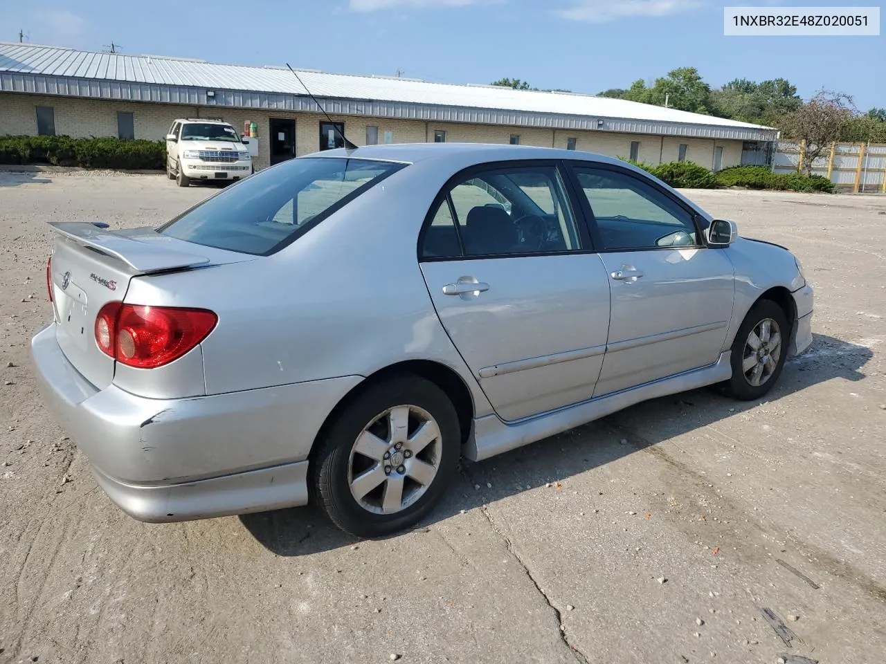 2008 Toyota Corolla Ce VIN: 1NXBR32E48Z020051 Lot: 67449224