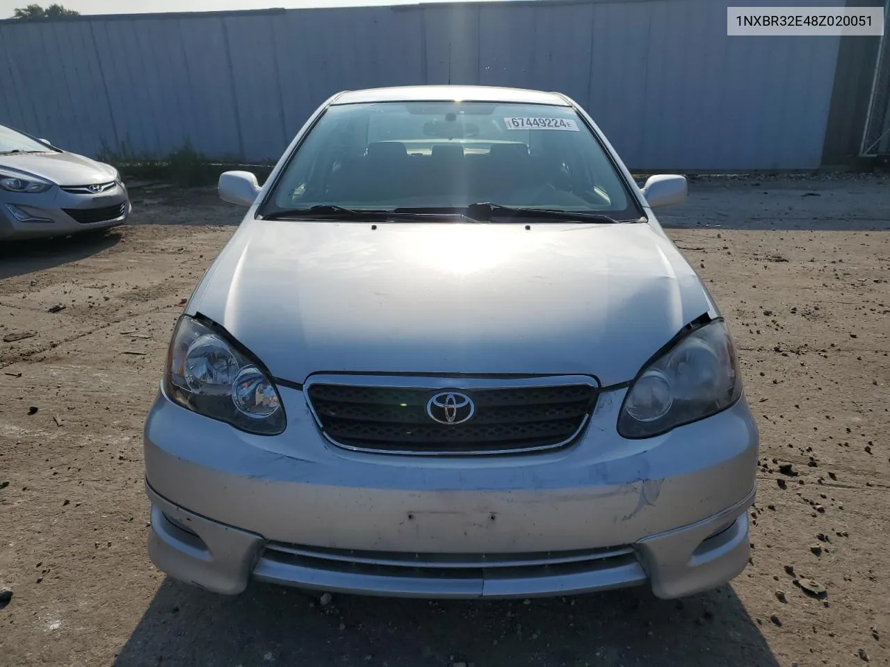 1NXBR32E48Z020051 2008 Toyota Corolla Ce