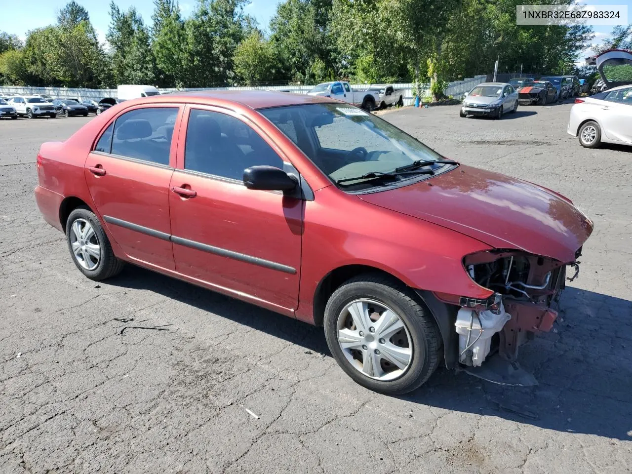 2008 Toyota Corolla Ce VIN: 1NXBR32E68Z983324 Lot: 67606014