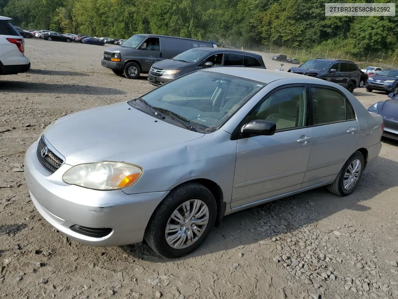 2008 Toyota Corolla Ce VIN: 2T1BR32E58C862592 Lot: 67636614