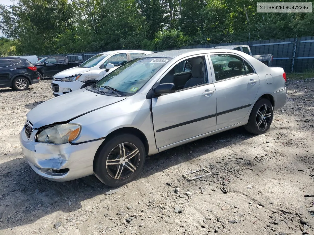 2008 Toyota Corolla Ce VIN: 2T1BR32E08C872236 Lot: 68085544