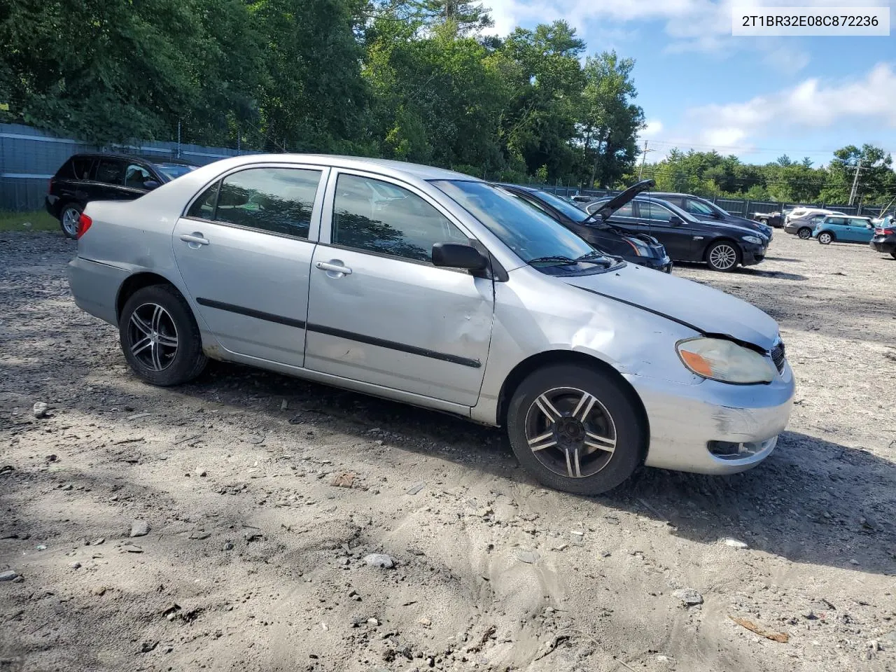 2008 Toyota Corolla Ce VIN: 2T1BR32E08C872236 Lot: 68085544