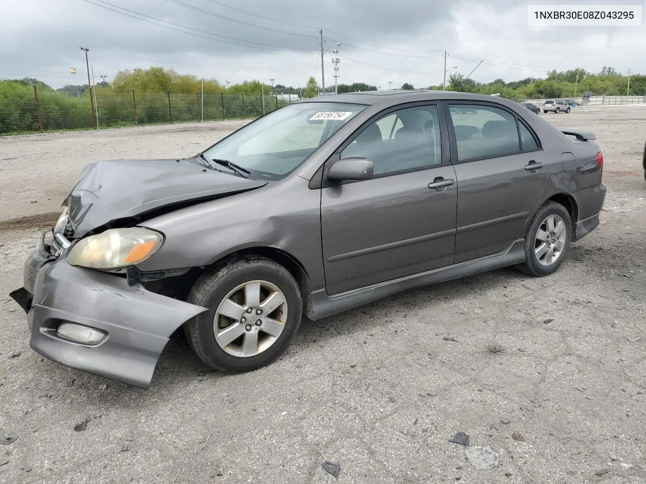 2008 Toyota Corolla Ce VIN: 1NXBR30E08Z043295 Lot: 68156754