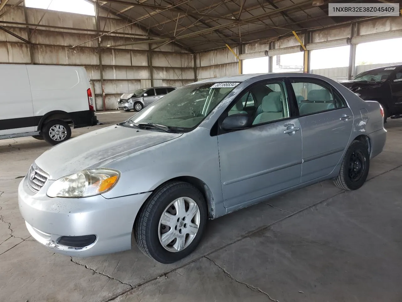 2008 Toyota Corolla Ce VIN: 1NXBR32E38Z045409 Lot: 68166834