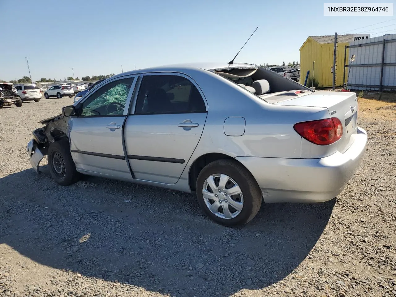 1NXBR32E38Z964746 2008 Toyota Corolla Ce