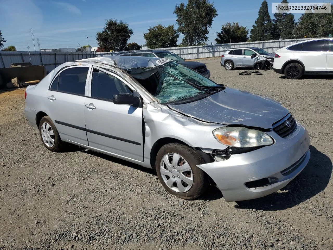 2008 Toyota Corolla Ce VIN: 1NXBR32E38Z964746 Lot: 68586384