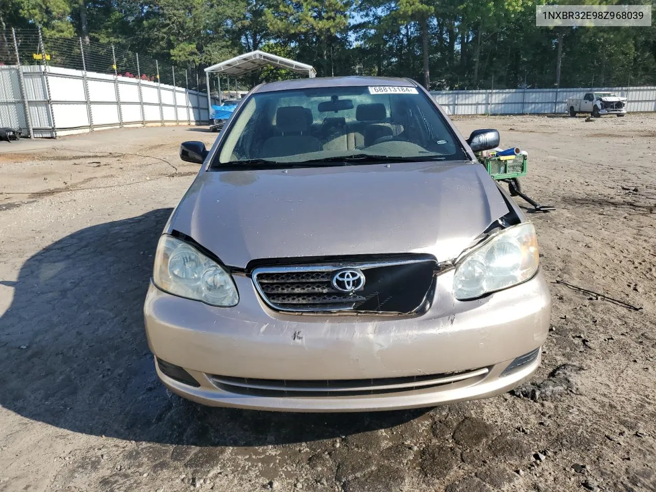 2008 Toyota Corolla Ce VIN: 1NXBR32E98Z968039 Lot: 68813184