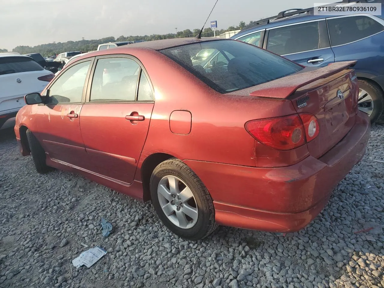 2008 Toyota Corolla Ce VIN: 2T1BR32E78C936109 Lot: 68848184