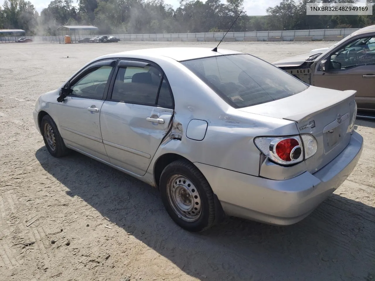 1NXBR32E48Z949169 2008 Toyota Corolla Ce