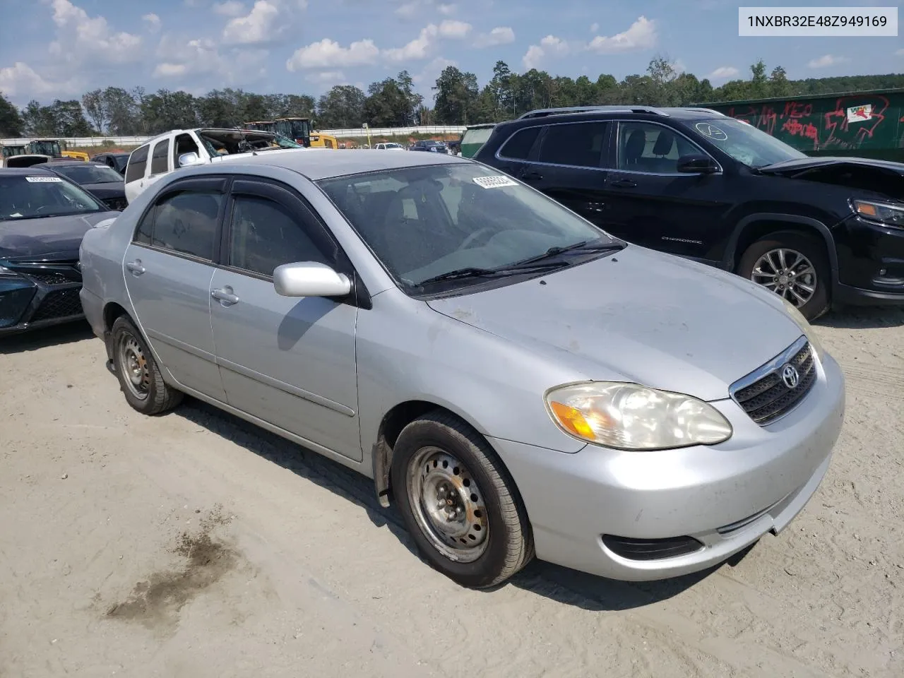 1NXBR32E48Z949169 2008 Toyota Corolla Ce