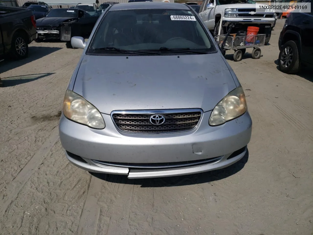 1NXBR32E48Z949169 2008 Toyota Corolla Ce