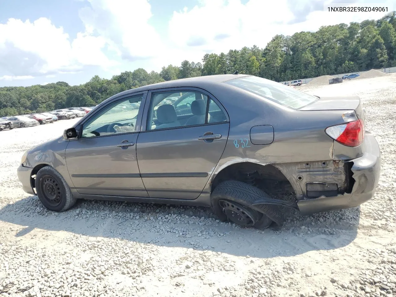 2008 Toyota Corolla Ce VIN: 1NXBR32E98Z049061 Lot: 69020924