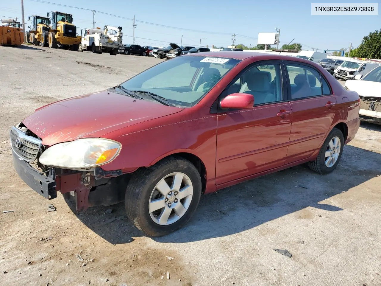 2008 Toyota Corolla Ce VIN: 1NXBR32E58Z973898 Lot: 69042574