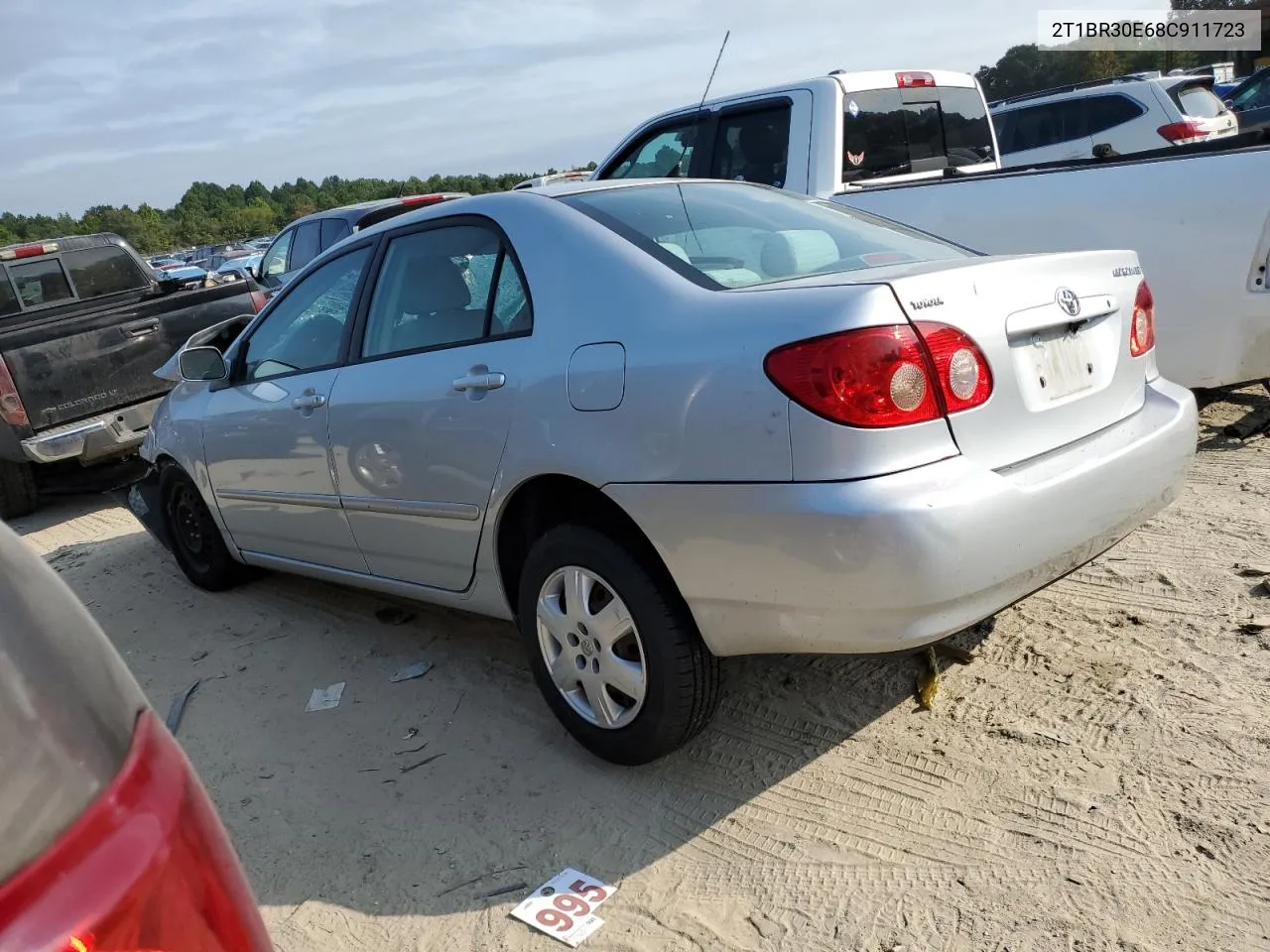 2008 Toyota Corolla Ce VIN: 2T1BR30E68C911723 Lot: 69678414