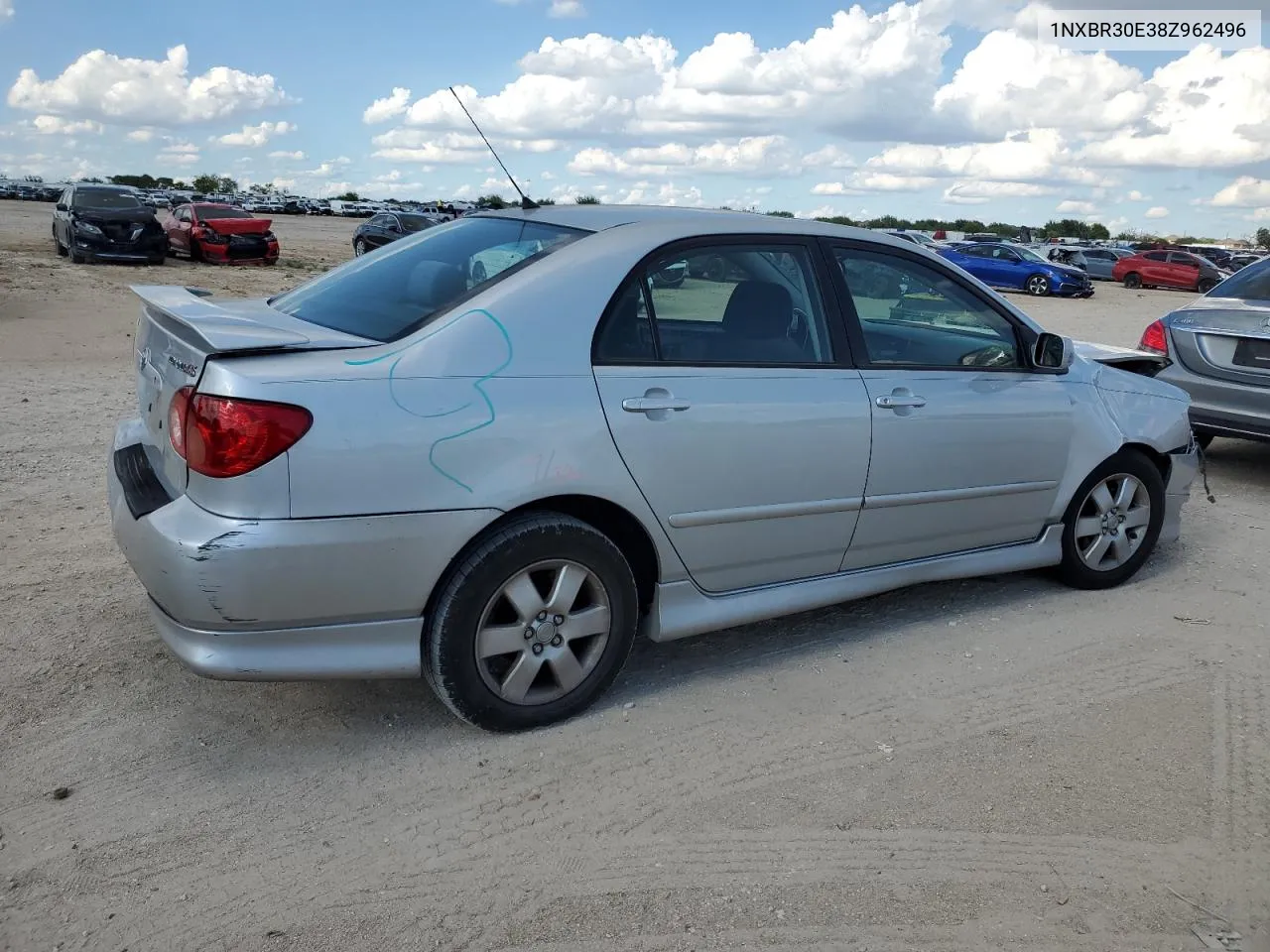 2008 Toyota Corolla Ce VIN: 1NXBR30E38Z962496 Lot: 69709124