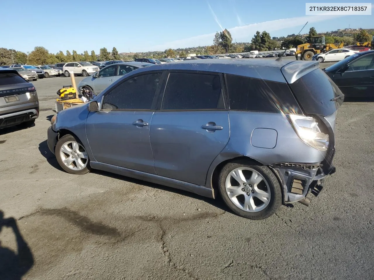 2008 Toyota Corolla Matrix Xr VIN: 2T1KR32EX8C718357 Lot: 69811834