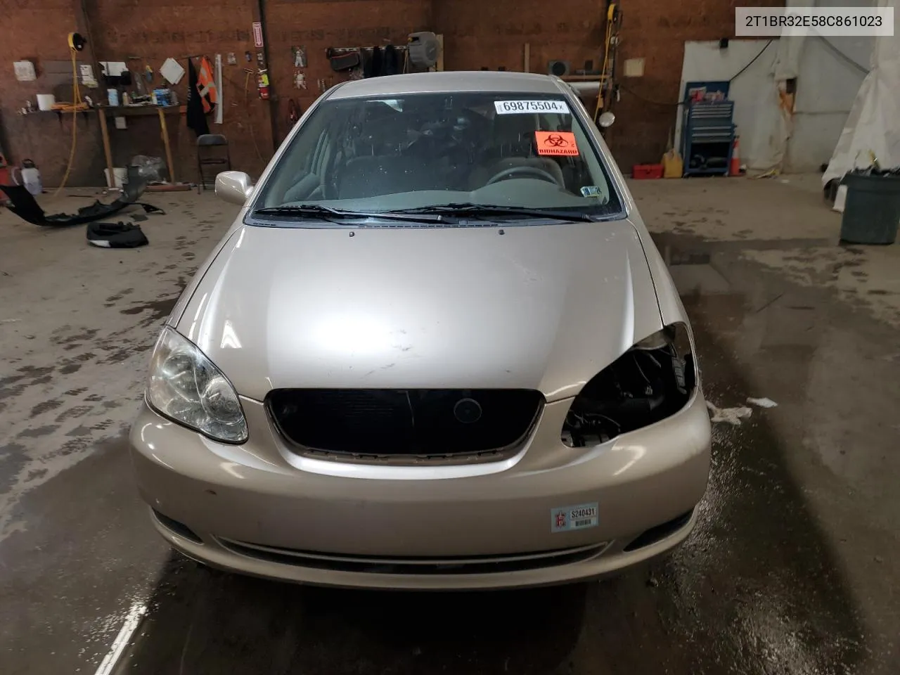 2T1BR32E58C861023 2008 Toyota Corolla Ce