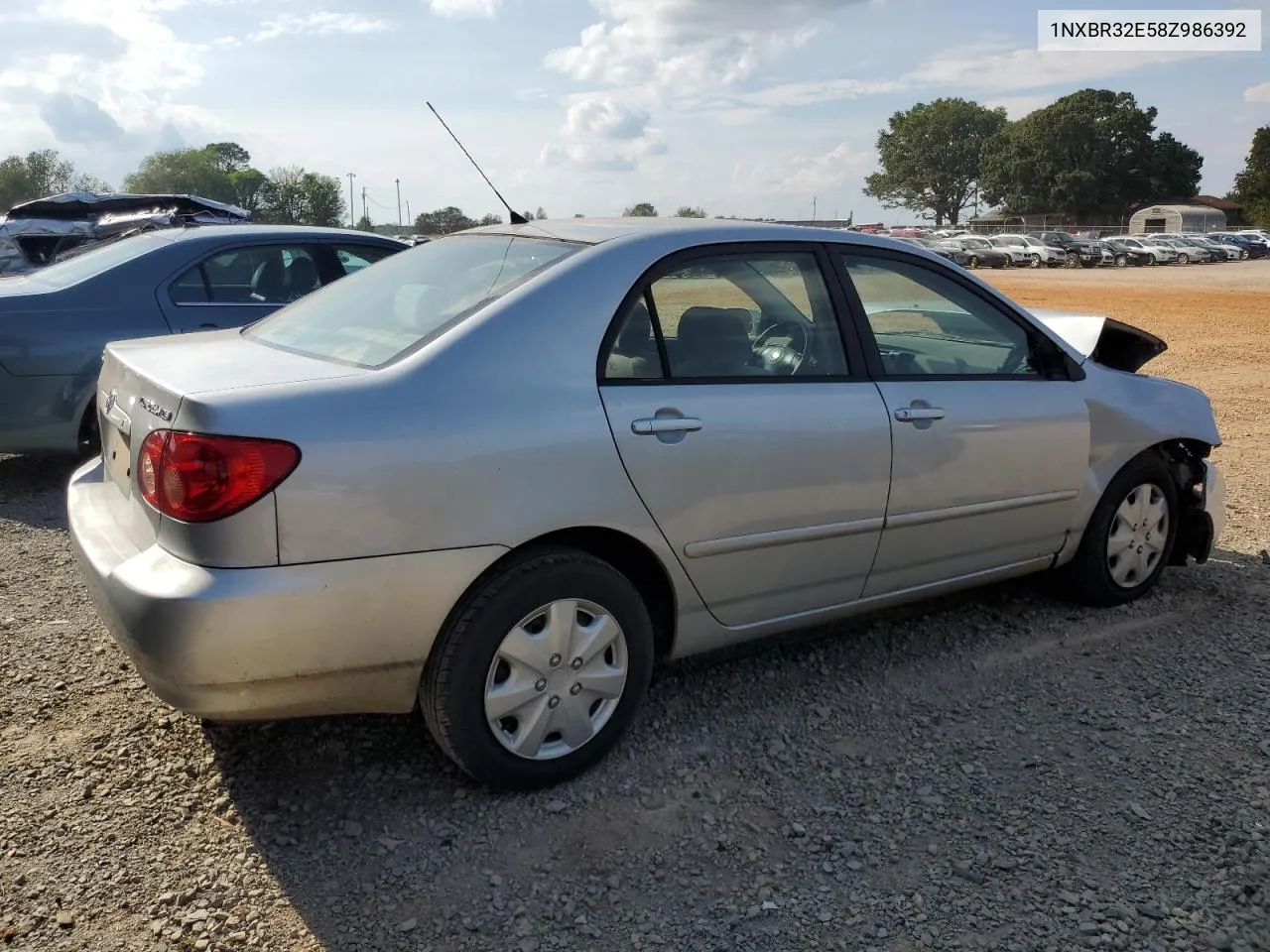 2008 Toyota Corolla Ce VIN: 1NXBR32E58Z986392 Lot: 69903274