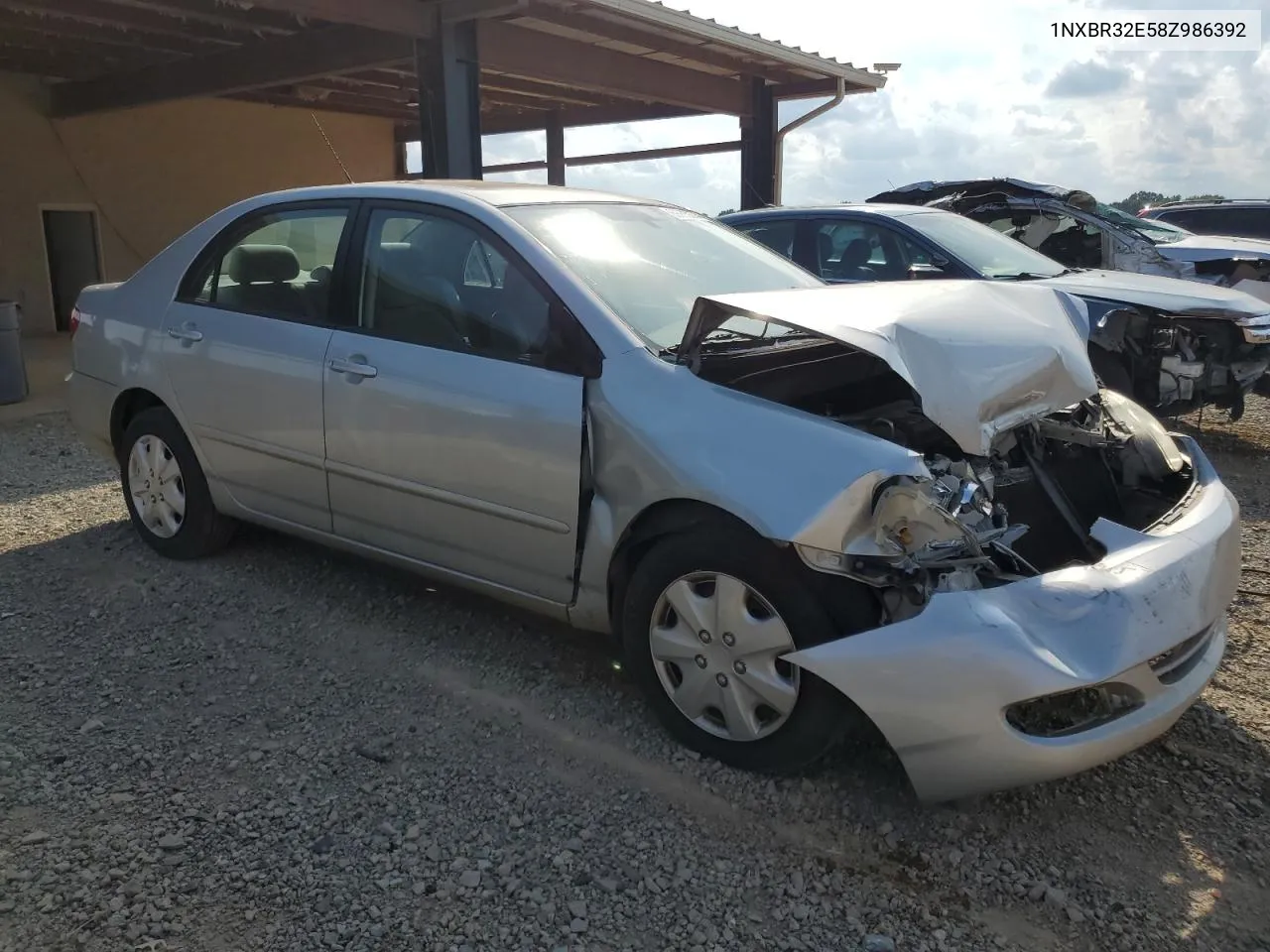 2008 Toyota Corolla Ce VIN: 1NXBR32E58Z986392 Lot: 69903274