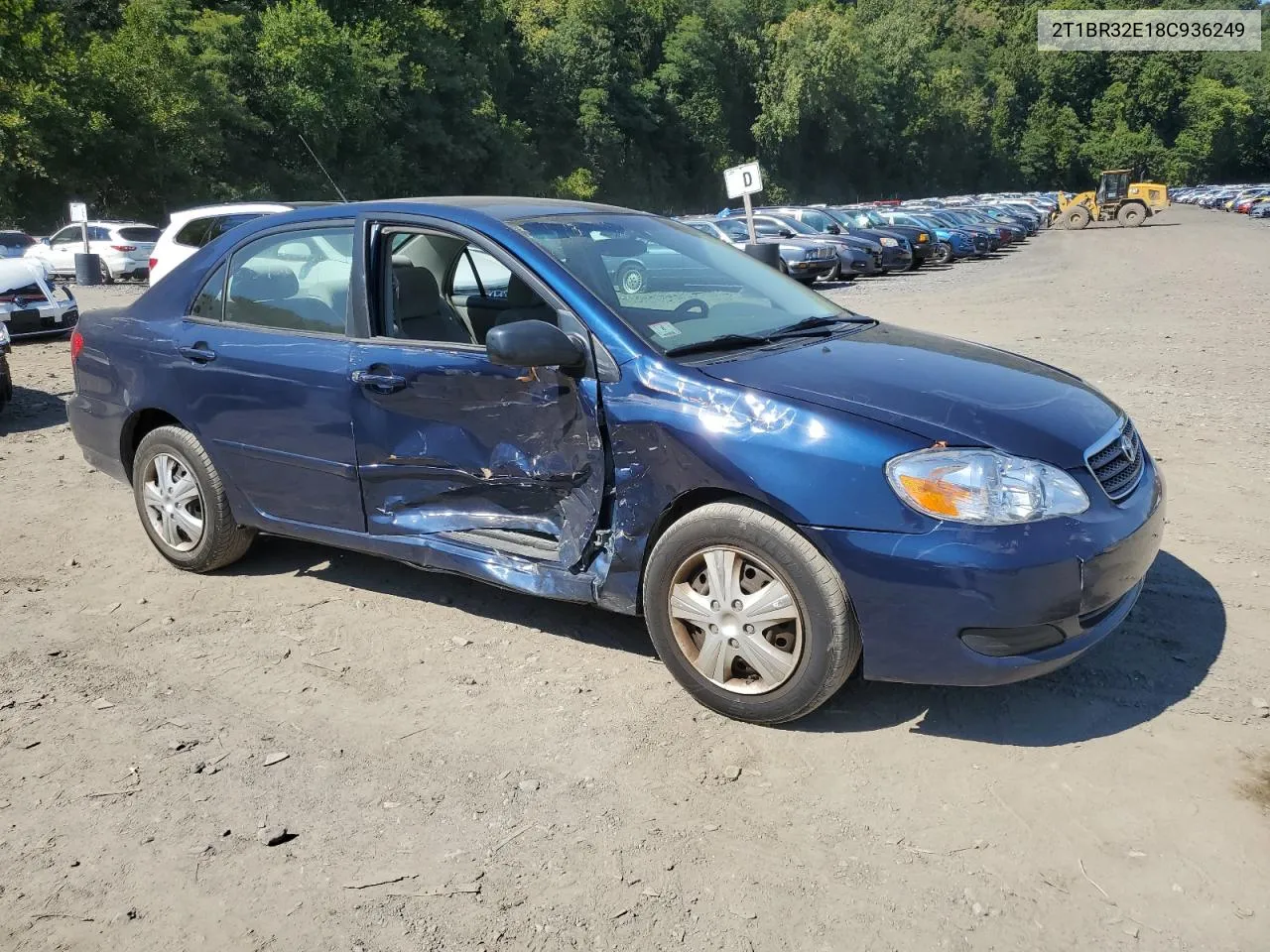 2T1BR32E18C936249 2008 Toyota Corolla Ce