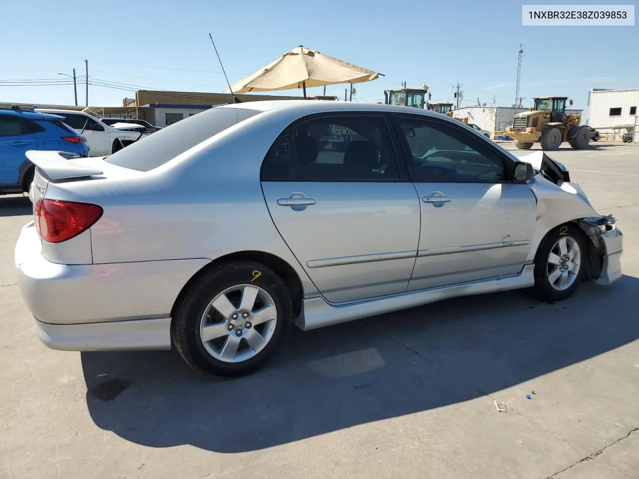 2008 Toyota Corolla Ce VIN: 1NXBR32E38Z039853 Lot: 70367134