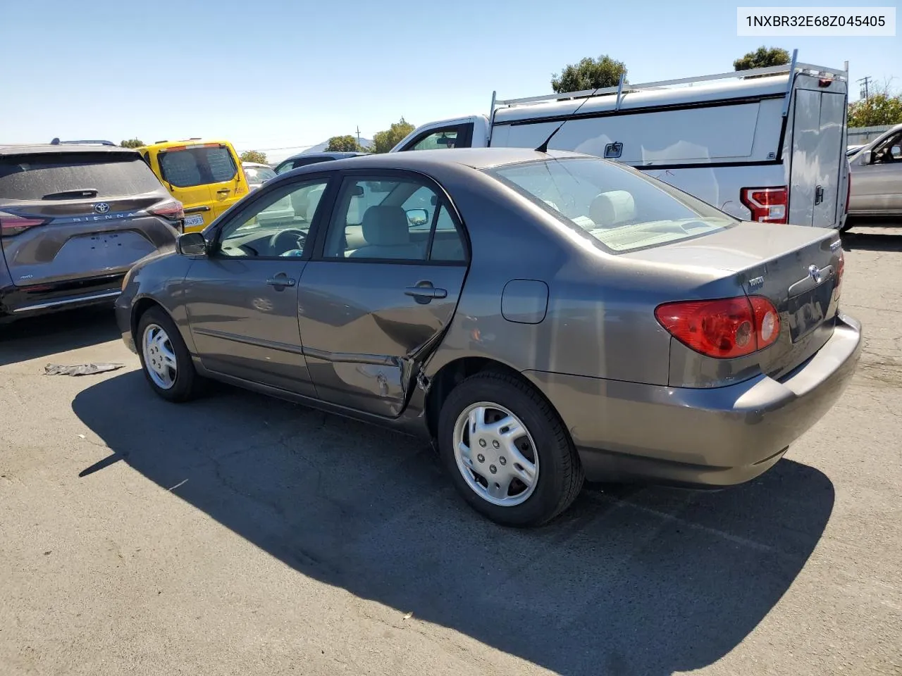 2008 Toyota Corolla Ce VIN: 1NXBR32E68Z045405 Lot: 70372984