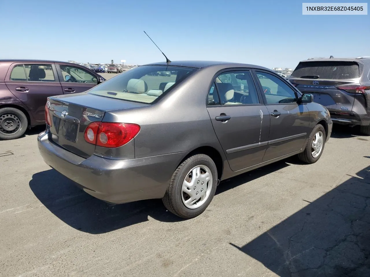 2008 Toyota Corolla Ce VIN: 1NXBR32E68Z045405 Lot: 70372984