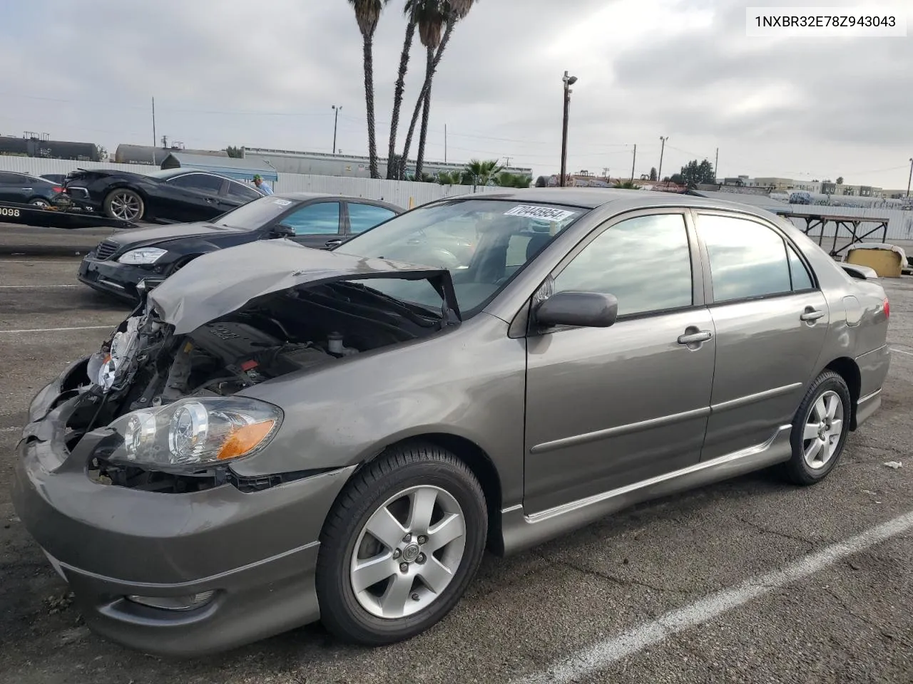 2008 Toyota Corolla Ce VIN: 1NXBR32E78Z943043 Lot: 70445954