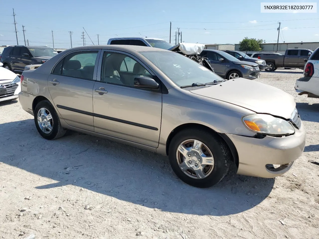 2008 Toyota Corolla Ce VIN: 1NXBR32E18Z030777 Lot: 70509494