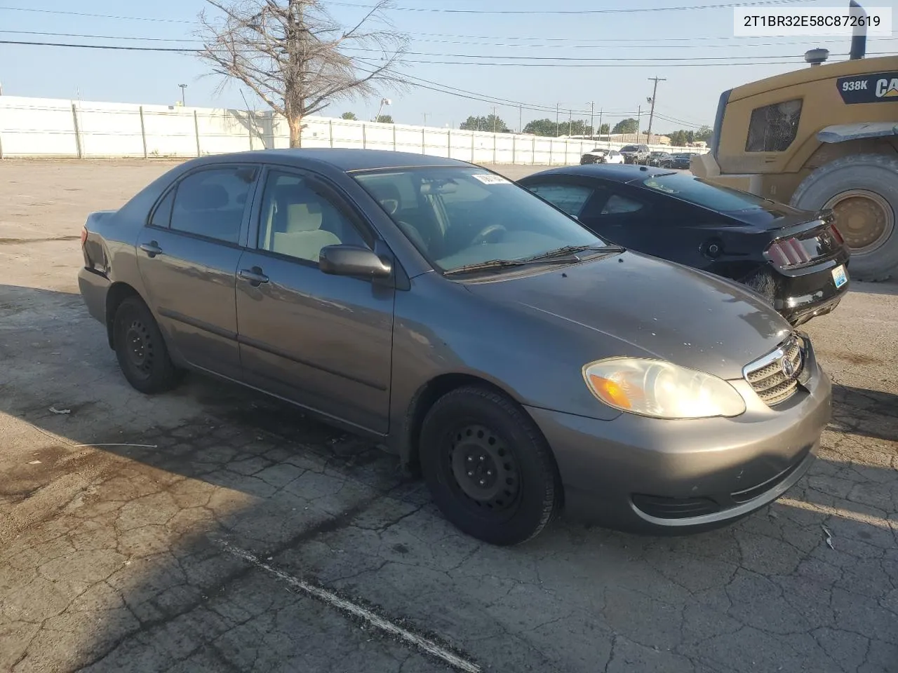 2008 Toyota Corolla Ce VIN: 2T1BR32E58C872619 Lot: 70671844