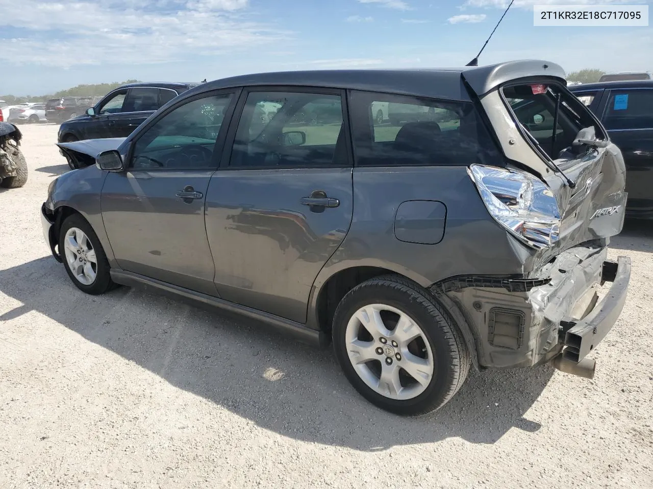 2008 Toyota Corolla Matrix Xr VIN: 2T1KR32E18C717095 Lot: 70715674