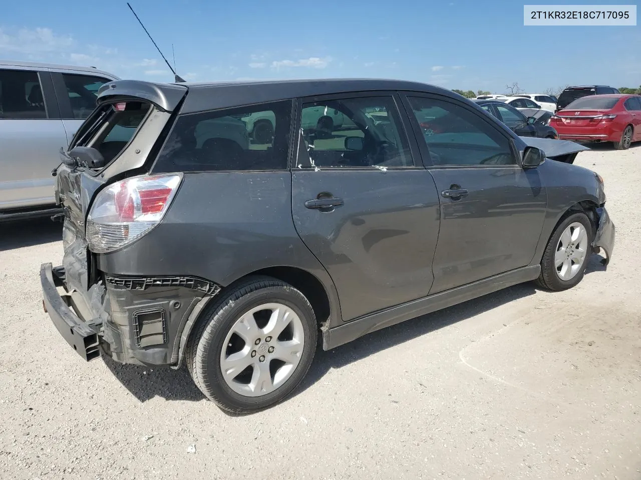 2008 Toyota Corolla Matrix Xr VIN: 2T1KR32E18C717095 Lot: 70715674