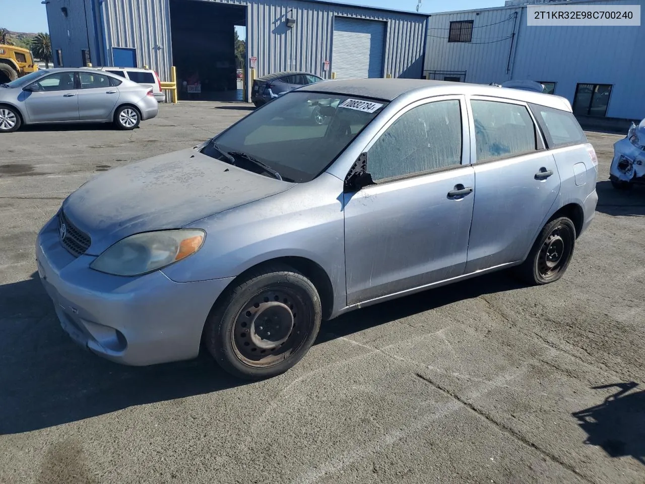 2T1KR32E98C700240 2008 Toyota Corolla Matrix Xr