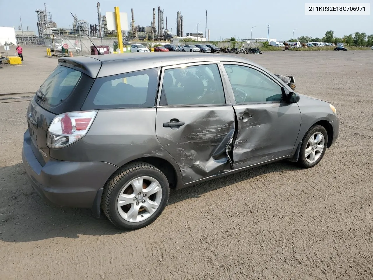 2008 Toyota Corolla Matrix Xr VIN: 2T1KR32E18C706971 Lot: 70973874