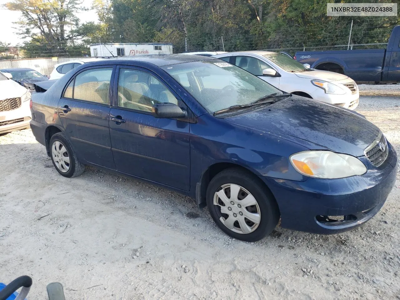 2008 Toyota Corolla Ce VIN: 1NXBR32E48Z024388 Lot: 71269194