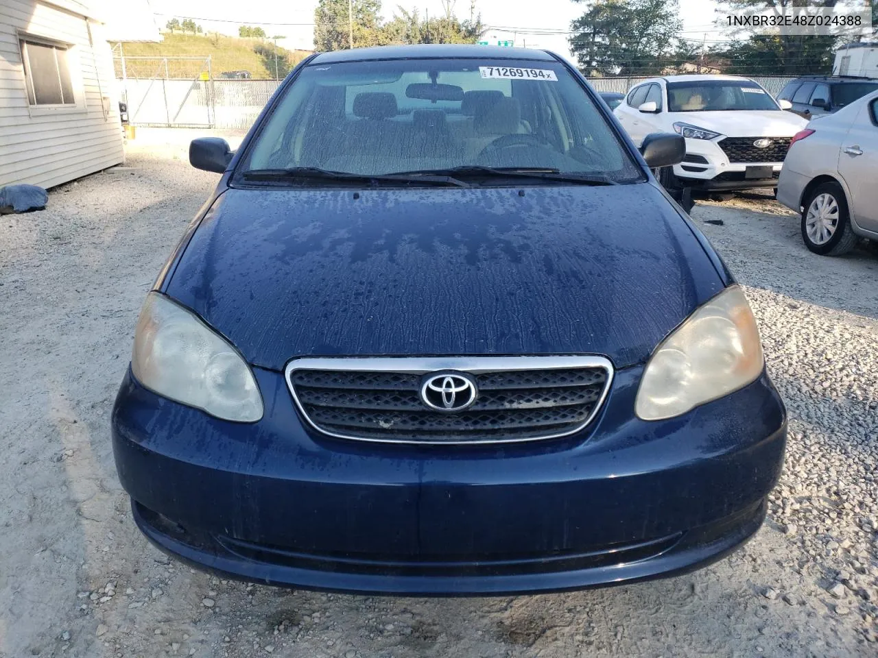 2008 Toyota Corolla Ce VIN: 1NXBR32E48Z024388 Lot: 71269194