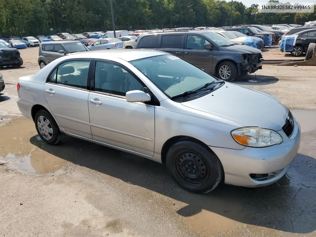 2008 Toyota Corolla Ce VIN: 1NXBR32E58Z999465 Lot: 71361864