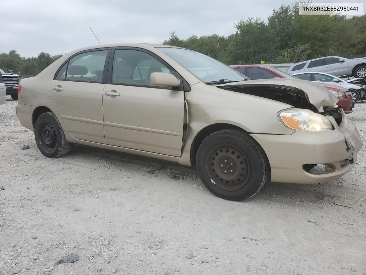 2008 Toyota Corolla Ce VIN: 1NXBR32E68Z980441 Lot: 71385384