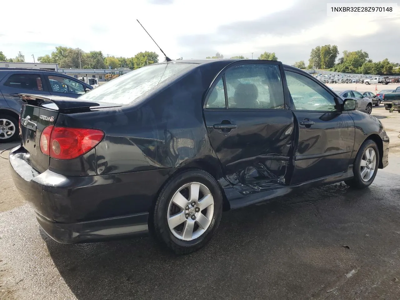 2008 Toyota Corolla Ce VIN: 1NXBR32E28Z970148 Lot: 71595434