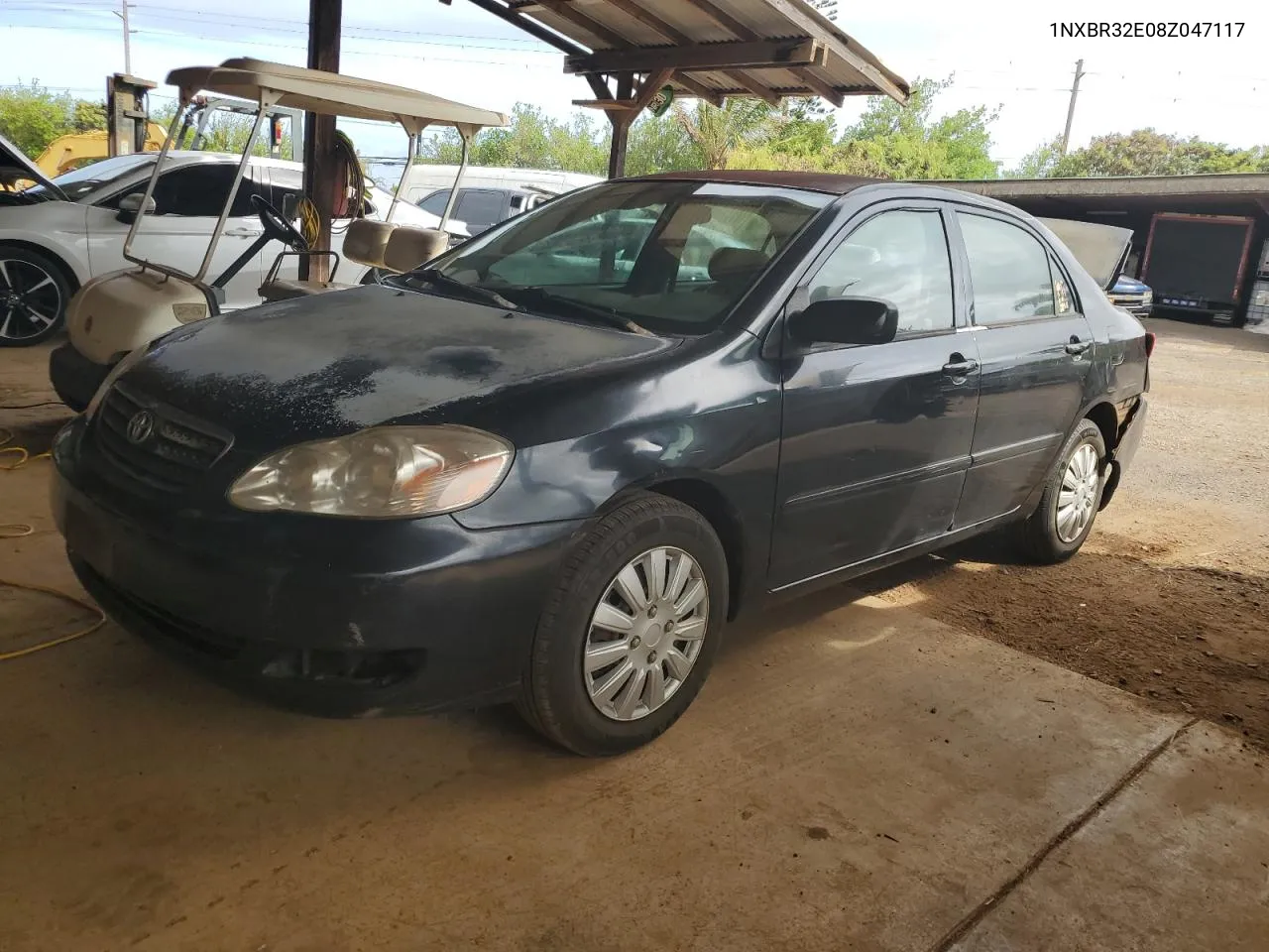 2008 Toyota Corolla Ce VIN: 1NXBR32E08Z047117 Lot: 71627904